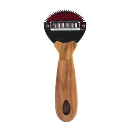 Traditional Coconut Scraper with Wooden Handle, Stainless Steel Blade, Kitchen Grater Tool Meat Removal Vintage Kitchen Tool