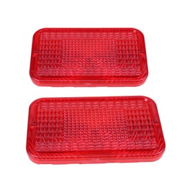 YIHETOP 2PCS Red Taillight Lens LVU18747 Compatible for John Deere 1026R 2025R 2032R 3025E 3032E 4120 4410 4710 5090E 5100E