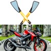 JMTBNO Universal M8 M10 Motorcycle Rear View Mirrors Handle bar