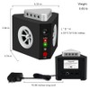 Angveirt Ultrasonic Rodent Repellent Plug-in Indoor, Mouse & Rat Deterrent