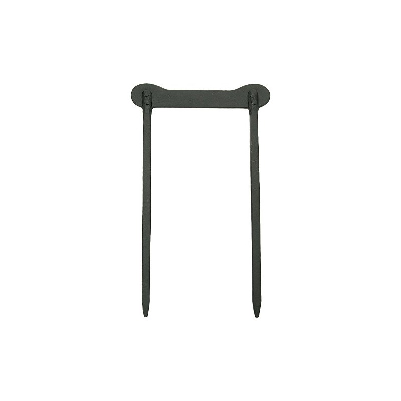 Achla Designs BS-03 Metal Boot Scraper Outdoor, Black 17"L