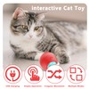 Miavers Interactive Cat Ball Toys,Indoor Moving Cat Toys, Automatic Rolling
