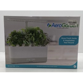 AeroGarden Harvest Slim Indoor Garden Hydroponic System White Pods Not Included