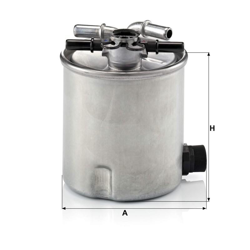 Original MANN-FILTER Fuel filter WK 9008 – For Passenger Cars