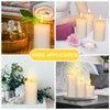 MTLEE 36 Pcs Pillar Candles Bulk Unscented Candle Set 38