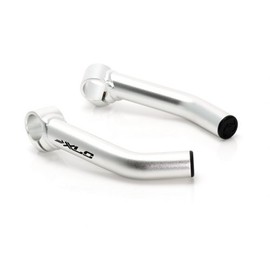 XLC Bar-Ends gebogen BE-A01, Ausführung:silber matt, Size:Länge: 140 mm