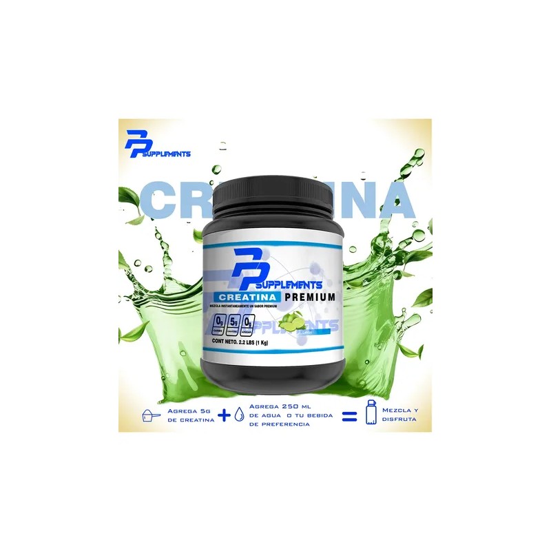 Creatina Monohidrata 1 Kg Pulse 200 Servicios Varios Sabores