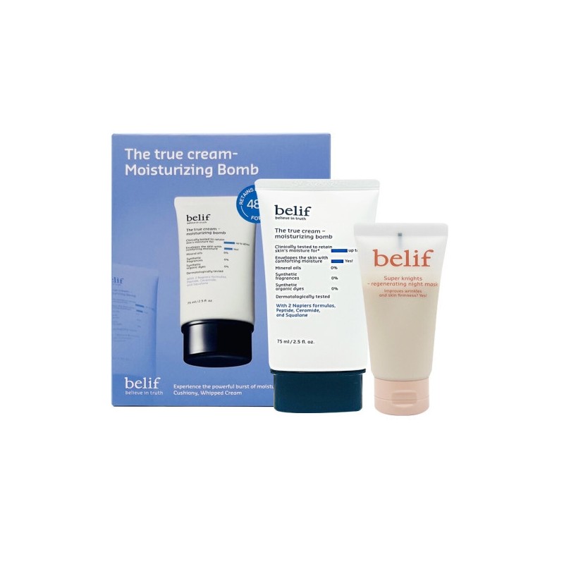 Belief The True Cream Moisturizing Balm 75ml Special Set /