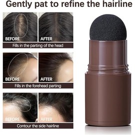 Polvo Retocador de Raíces - Cubre Canas y Aumenta Volumen al Instante - Fórmula Impermeable y Antisudor - Para Cabello Fino y Canas Hombre y Mujer (2#