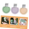WOONEKY 3pcs Mini Travel Toiletry Bottles 90ml Shampoo Bottle Leakproof