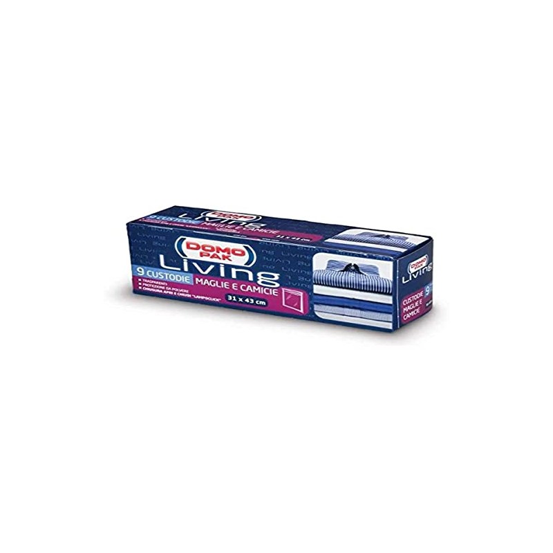 Domopak Living Protective Cases for Knitwear and Shirts, 31 x