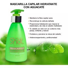 biobelleza Mascarilla Capilar Aguacate Cabello Dañado Hidrata Y Repara