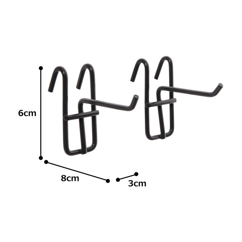 Iris Ohyama Pegboard Hooks MPA
