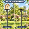79 Inch Bird Feeder Pole, Heavy Duty 1 Inch Metal