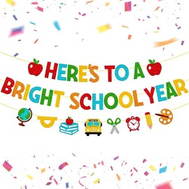 School Opening Banner Decoration, Welcome School Decorations, Celebrating The Start With Hanging Decorations For Home Classroom Office Party Supplies