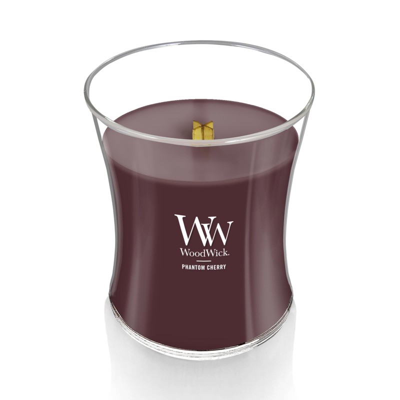 WoodWick Phantom Cherry Medium Hourglass Candle