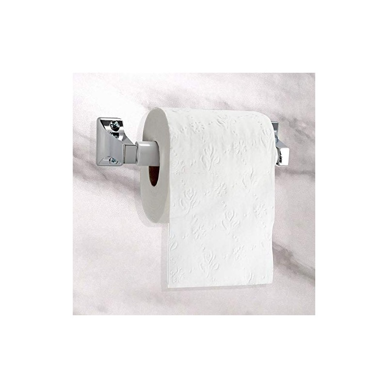 EZ-FLO 15235 Toilet Paper Holder with Exposed Screw, Chrome