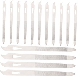 Healeved 15pcs Nail Files and Trimmers for Professional Manicure and Nail Repair Alloy for Polishing and Shaping