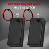 DAIERTEK 9V Battery Holder, 9 Volt Battery Holder with ON/Off