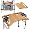 Walker Tray & Storage Bag Combo with Cup Holder, Large