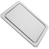 Kichvoe Stainless Steel Trash can Lid Replacement for Kitchen Countertop