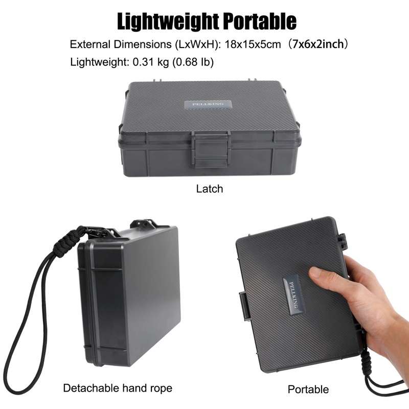 PellKing Hard Case for DJI OSMO Pocket 3 Camera,Storage Box