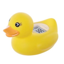 Dreambaby Duck - Termómetro de baño para bebé, resultados instantáneos, lector digital de agua y temperatura ambiente, divertido juguete flotante para recién nacidos