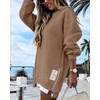 CHICME BEST SHOPPING DEALS Womens Long Sleeve Sweatshirt Oversized Sweatshirts