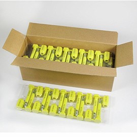NovaVision, Inc. Bolt Seal for Cargo Containers and Truck Trailers, Case of 50, Yellow