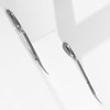 STALEKS Pro Professional Cuticle Scissors with Hooks Stainless Steel Magnolia