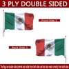 Mexico MX Flag 5x8 Outdoor Double Sided - Vivid Color