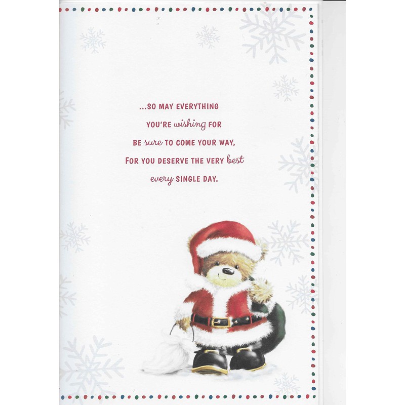 Husband Extra Large Christmas Card - 'to My Very Special