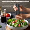 Professional Pepper Grinder Mill Manual - Aluminum Heavy Duty Pepper