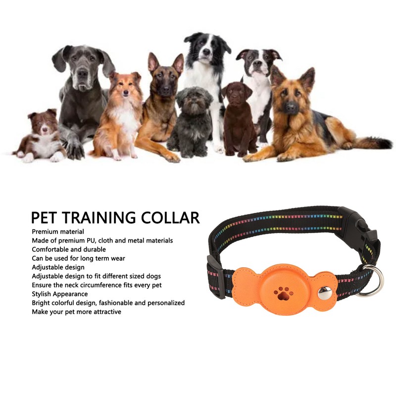 Pet Collar Multipurpose Adjustable Safety Prevent Lost Comfortable Dog Training