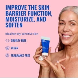 Good Molecules Rich Cream with Ceramides 50 ml / 1.6 oz – Daily Facial Moisturizer for Dry Skin, Redness – Face Lotion with Betulin Soothe, Plump, Hydrate, Moisturize – Anti-aging Skin Care