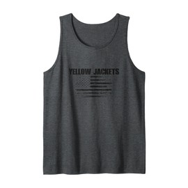 Mount Vernon Yellow Jackets USA Flag Pride Tank Top