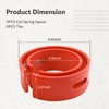 2PCS Heavy Duty Coil Spring Spacers B Type,Universal Rear Coil