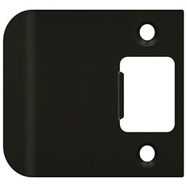 Nuk3y SP250 Extended Lip Strike Plate (2-1/2" x 2-1/4", Oil Rubbed Bronze)