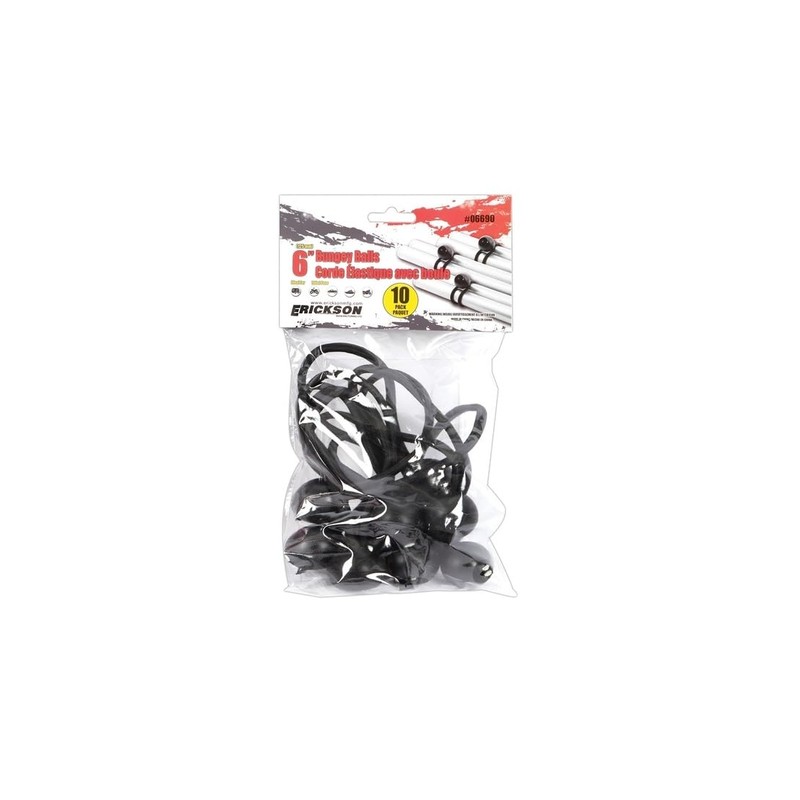 Keeper - 8" Canopy Bungee Cords with Toggle Balls, 25