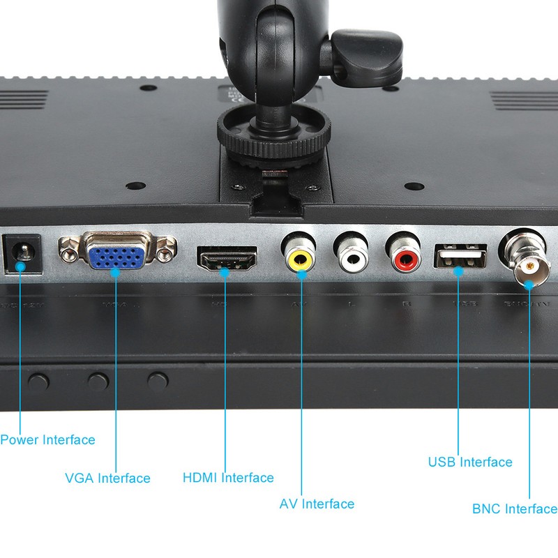 12V 10.1in Car HD LCD Monitor Video Player for Truck