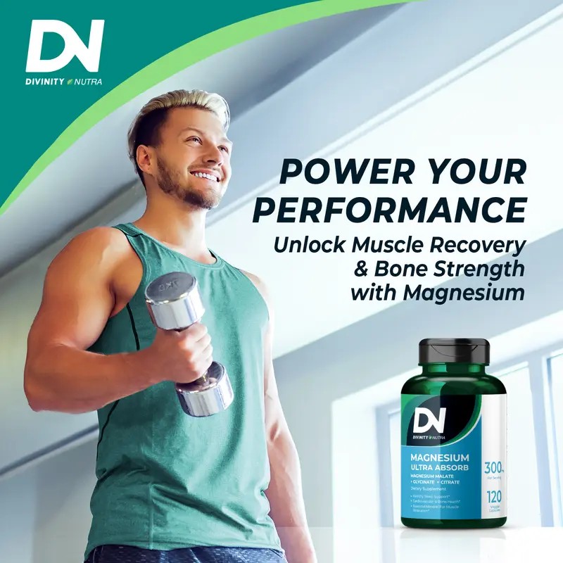 DN Triple Magnesium Complex – Glycinate, Malate & Citrate for