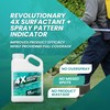 1 Gallon 4X Spray Pattern Indicator Dye + Surfactant, Makes