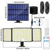 Solar Lights Outdoor, 328 LED Solar Powered Security Light with