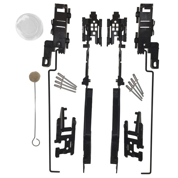 Sunroof Repair Kit Sunroof Track Assembly for Ford F150 F250 F350 F450 Expedition Lincoln Navigator Mark LT Replaces # 02ESR1201ABK