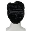 TIKJOYS Black Wig for Men Adults Prehistoric Man Wigs Short