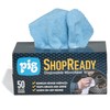 PIG ShopReady Microfiber Wipers| Durable Lint-Free Microfiber Rags | 50