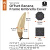 Classic Accessories Veranda Water-Resistant 13 Foot Offset Banana Frame Patio
