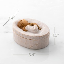 Willow Tree My Friend, sculpted hand-painted Keepsake Box