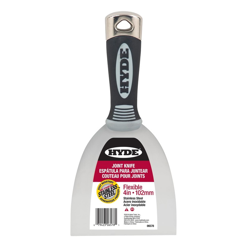 Hyde 4, 5, 6, and 8 Inch Pro Stainless, Flexible,