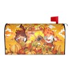 Joyidec Fall Gnomes Autumn Pumpkin Mailbox Covers Magnetic Letter Post